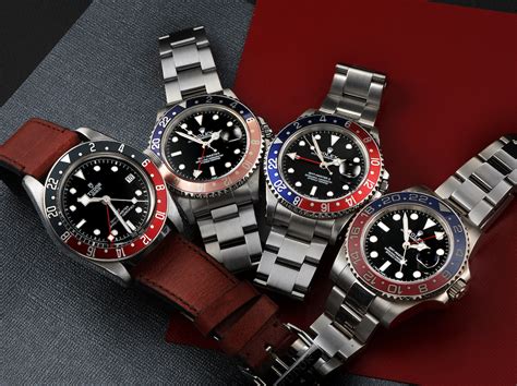 rolex pepsi gmt vs tudor gmt|tudor gmt Pepsi for sale.